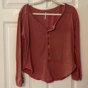 Free People Long Sleeve Shirt